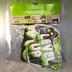 Level Up Wall Gaming Cutouts